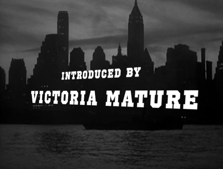 Victoria Mature’s introduction to I Wake Up Screaming